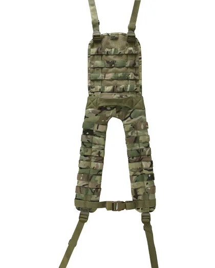 Kombat tactical bretelles en sangle PLCE pour ensemble de transport de charges, Molle, BTP multicam