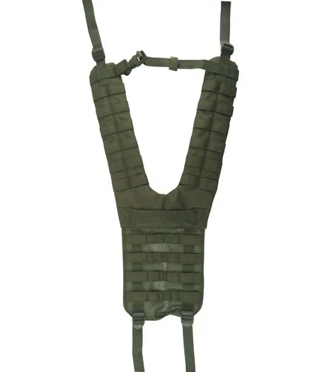 Kombat tactical bretelles en sangle PLCE pour ensemble de transport de charges, Molle, vert olive