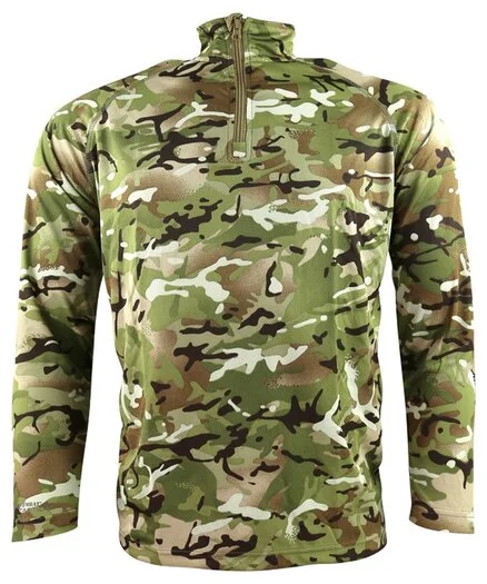 Kombat tactical chemise à manches longues en maille , operators mesh, BTP multicam