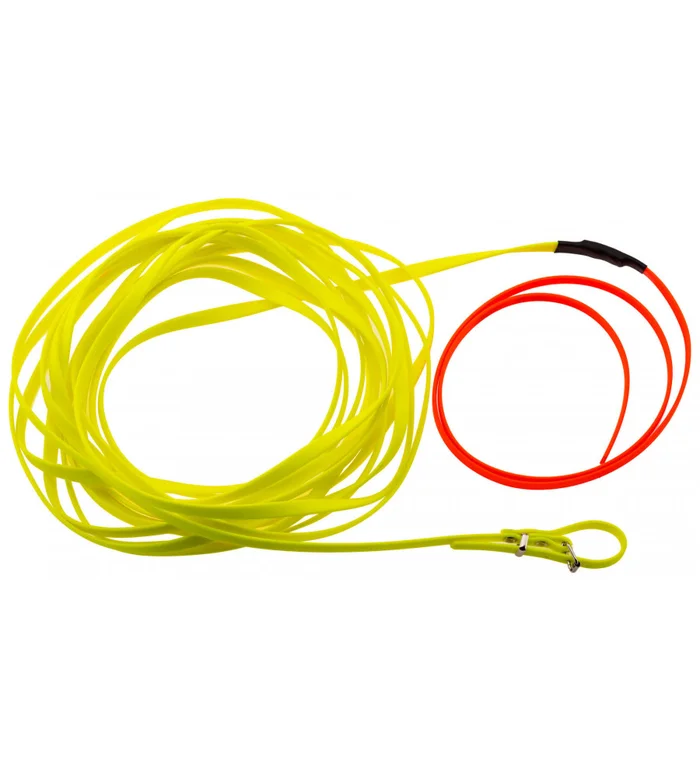 Laisse 10 m Biothane fluo pour chien – Country