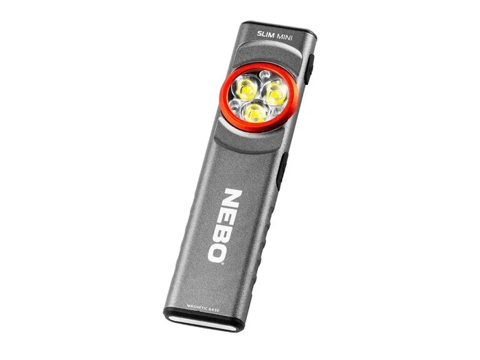 Lampe de poche Nebo Slim Mini LED, IPX4, Li-Ion 450mAh