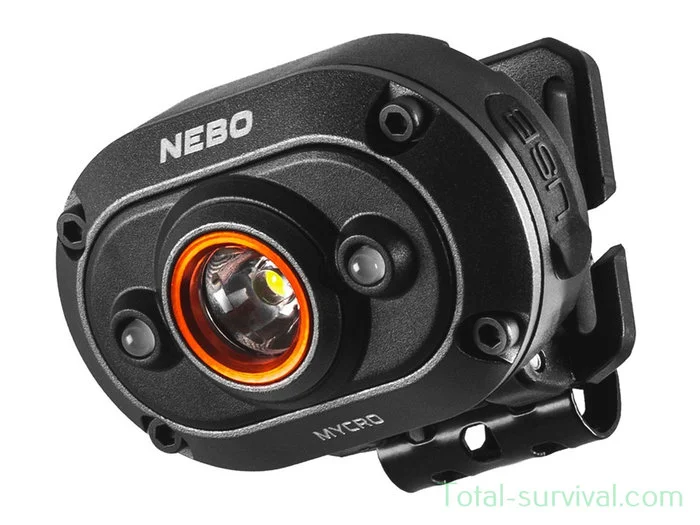 Lampe frontale LED Nebo Mycro 3 couleurs, Rechargeable