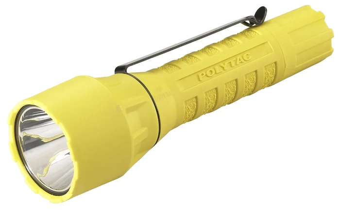Lampe polytac hp Streamlight – avec piles – Jaune