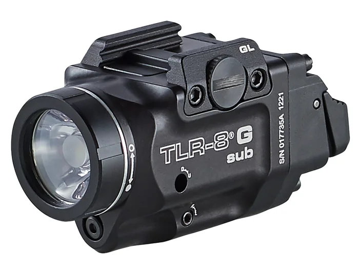 Lampe tactique Streamlight TLR-8 G SUB – pour Glock 43X/48 – Laser vert