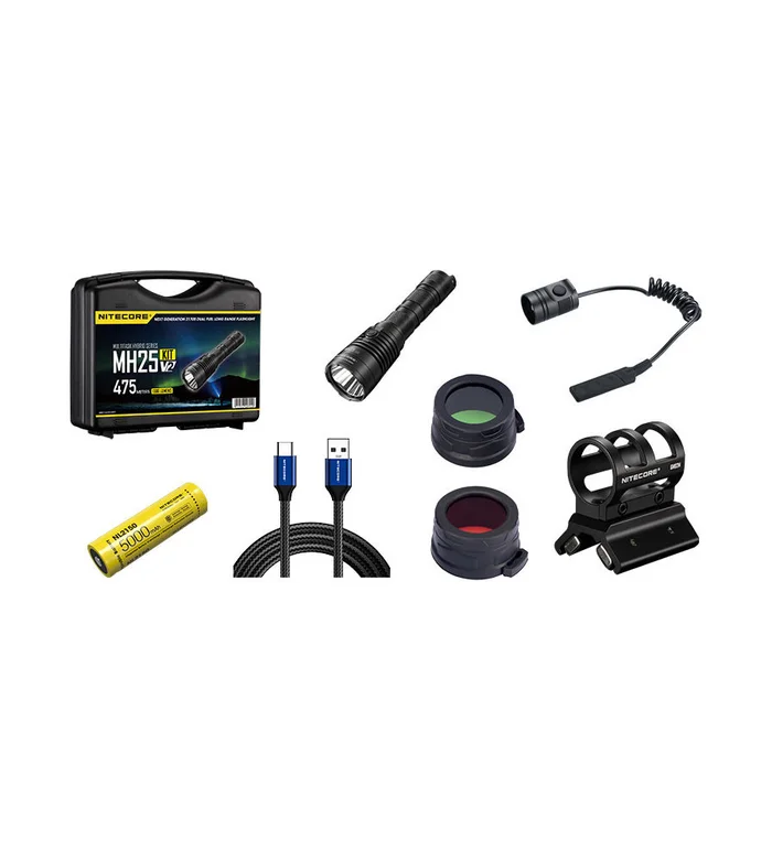 Lampe torche Multitask Hybrid 25V2 Pack 3 – 1300Lm