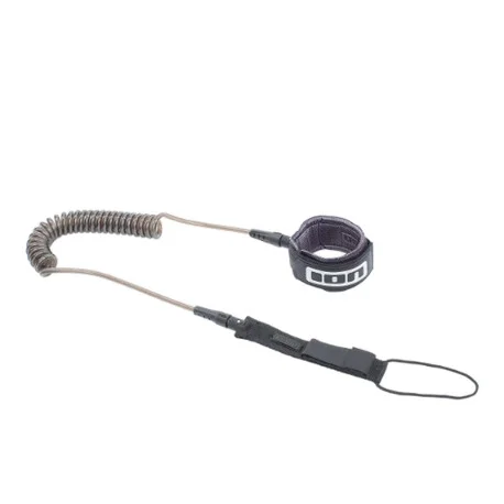 Leashes SUPIon SUP Leash Tec pour cheville – Noir 2025