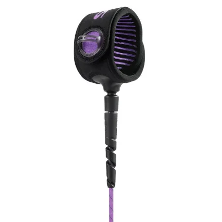 Leashes SurfFCS Leash Freedom Helix Comp – Purple/Black