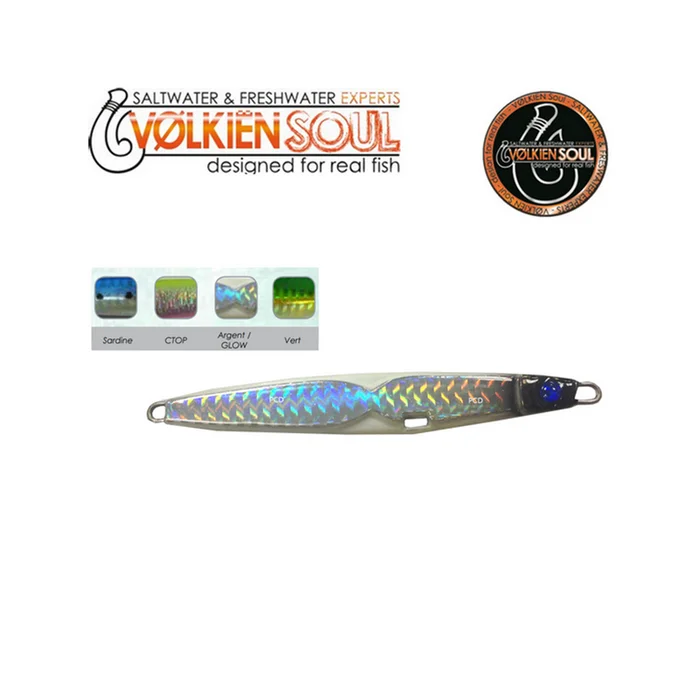 LEURRES CASTING JIGS VOLKIEN SOUL SLOW VERSATIL 40G