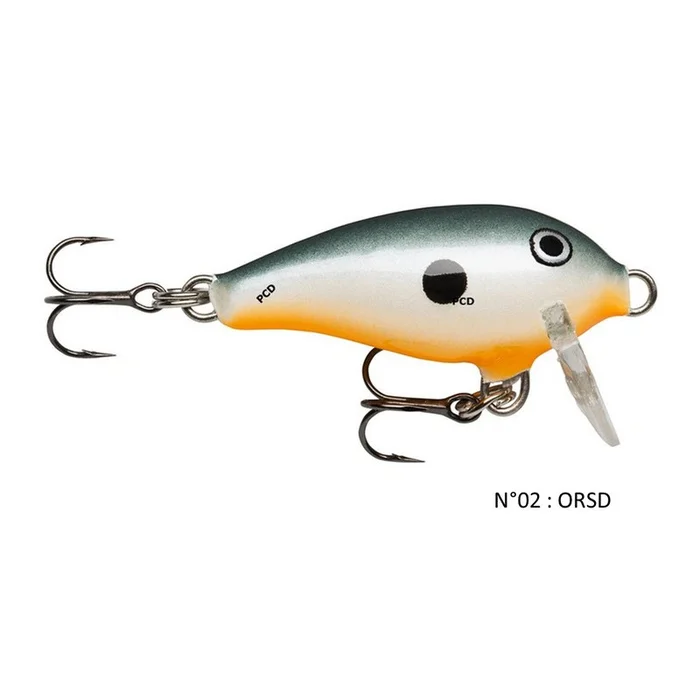 Leurres Coulant Rapala Mini Fat Rap 3CM
