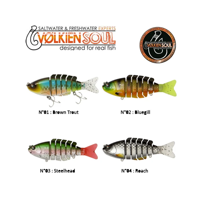 LEURRES COULANT VOLKIEN SOUL J FISH 75