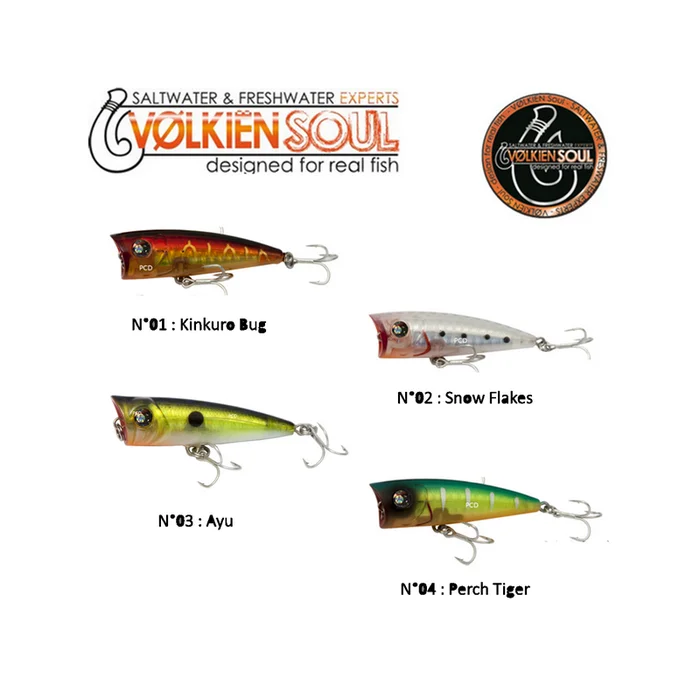 LEURRES DE SURFACE VOLKIEN SOUL POPPY 50