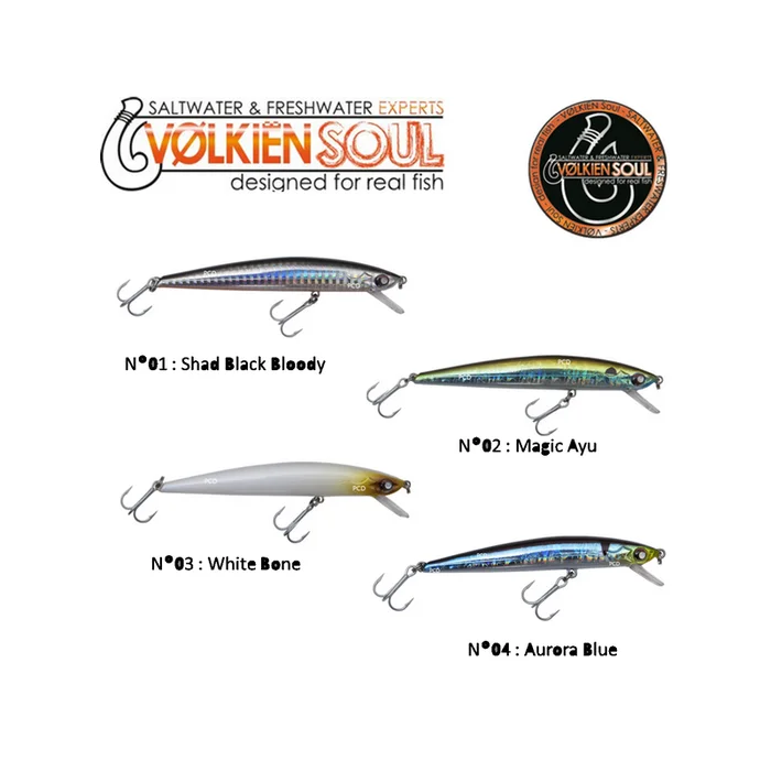 LEURRES FLOTTANT VOLKIEN SOUL BLIXTAR 105F