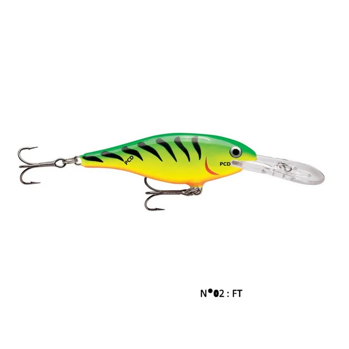 Leurres Flottants Rapala Shad Rap 7CM
