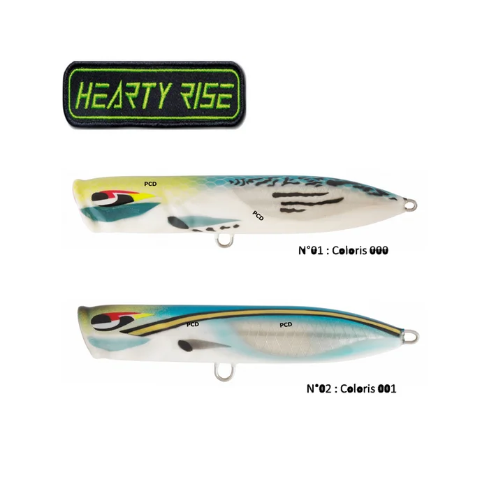 LEURRES HEARTY RISE POPPER MONTER GAME TUNA 1 11CM