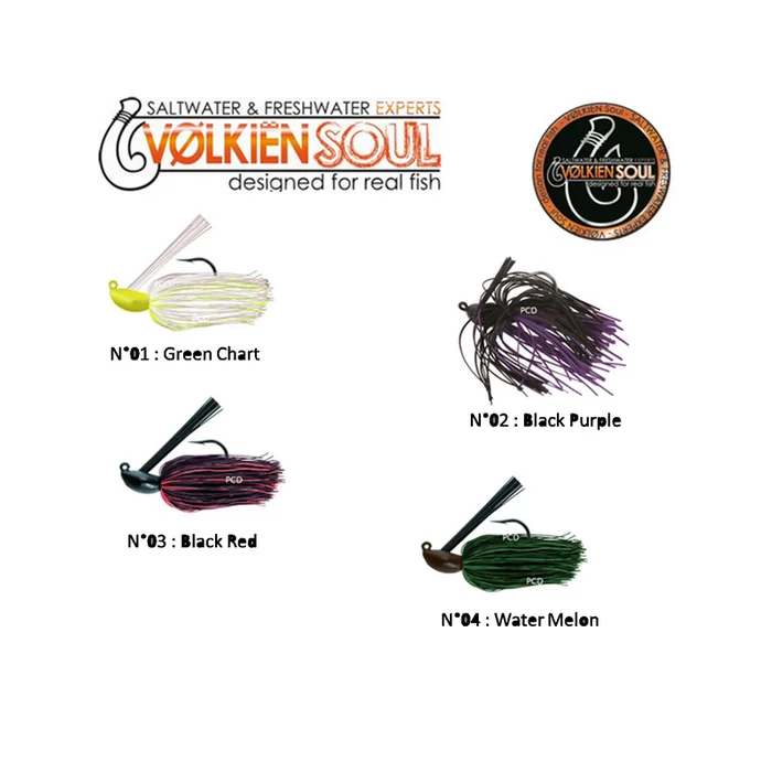 LEURRES JIG VOLKIEN SOUL GUNNER 10G