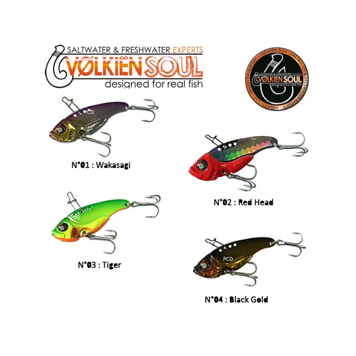 LEURRES LAME VOLKIEN SOUL Z-VIB 43MM