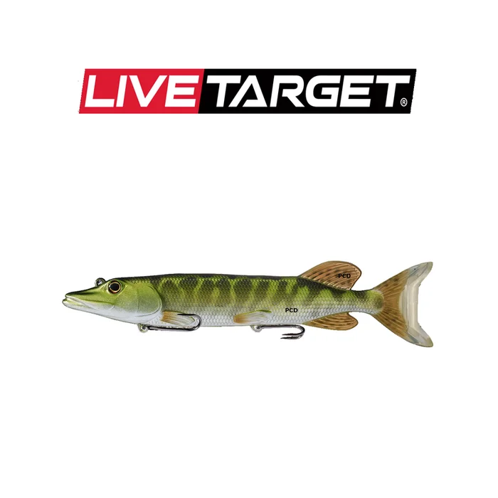 LEURRES LIVE TARGET SWIMBAIT JUVENILE PIKE 20CM