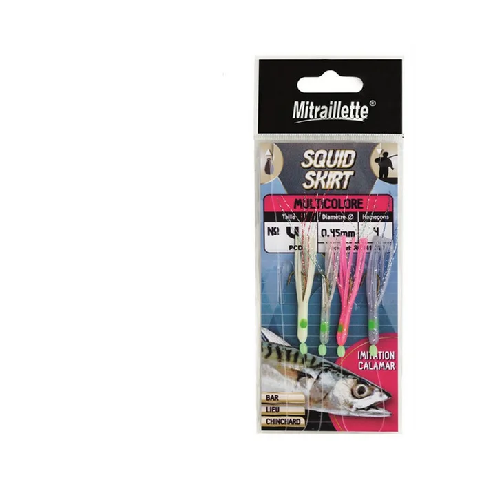 Leurres Ragot Mitraillette Squid Skirt