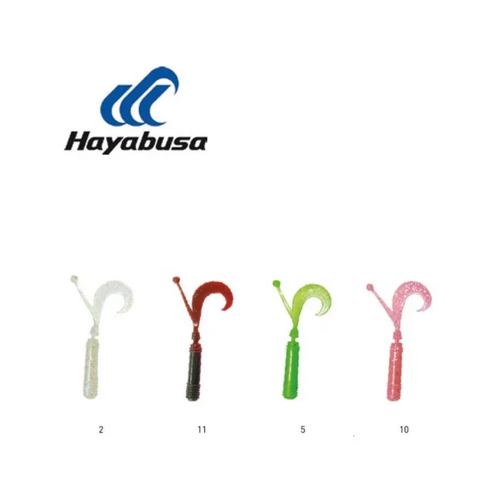 LEURRES SOUPLES HAYABUSA FS303 1.9 POUCES PAR 8