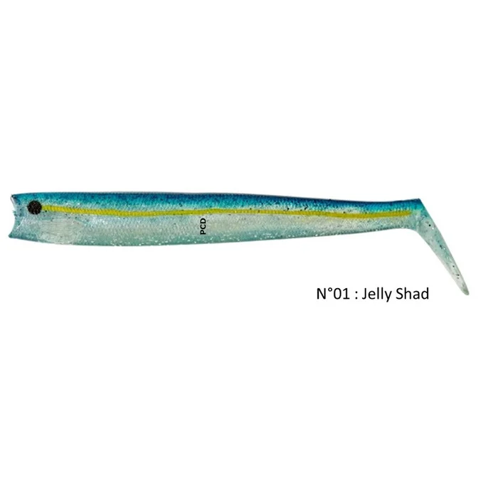 Leurres Souples Illex Nitro Slim Shad 18CM Par 3