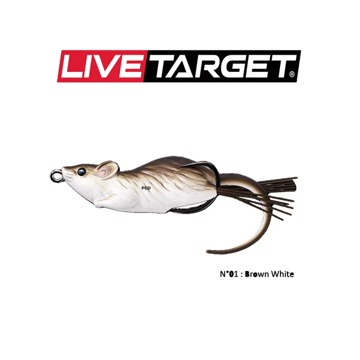 LEURRES SOUPLES LIVE TARGET MOUSE 7CM