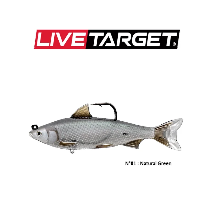 LEURRES SOUPLES LIVE TARGET SWIMBAIT HITCH 17CM