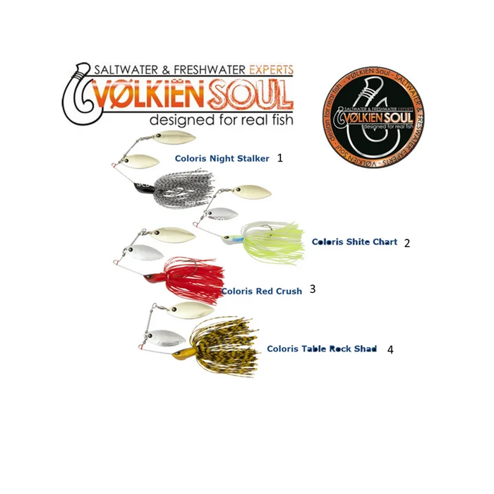 LEURRES SPINNERBAIT VOLKIEN SOUL HURRICANE SB 10G