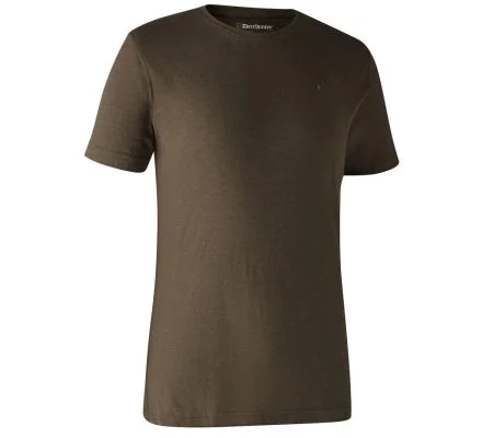 Lot de 2 tee-shirt bleu et marron DEERHUNTER – Image 2