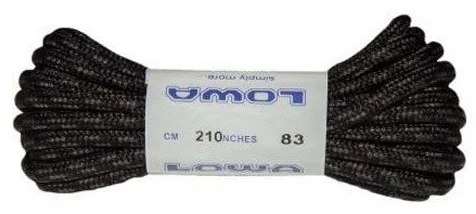 LOW-830580-999 – LOWA Lacets 210 cm NOIR