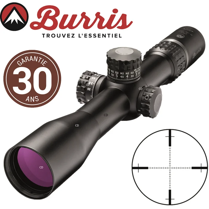 LUNETTE BURRIS XTREME TACTICAL XTR 2 2-10X42 RETICULE G2B Mil-Dot