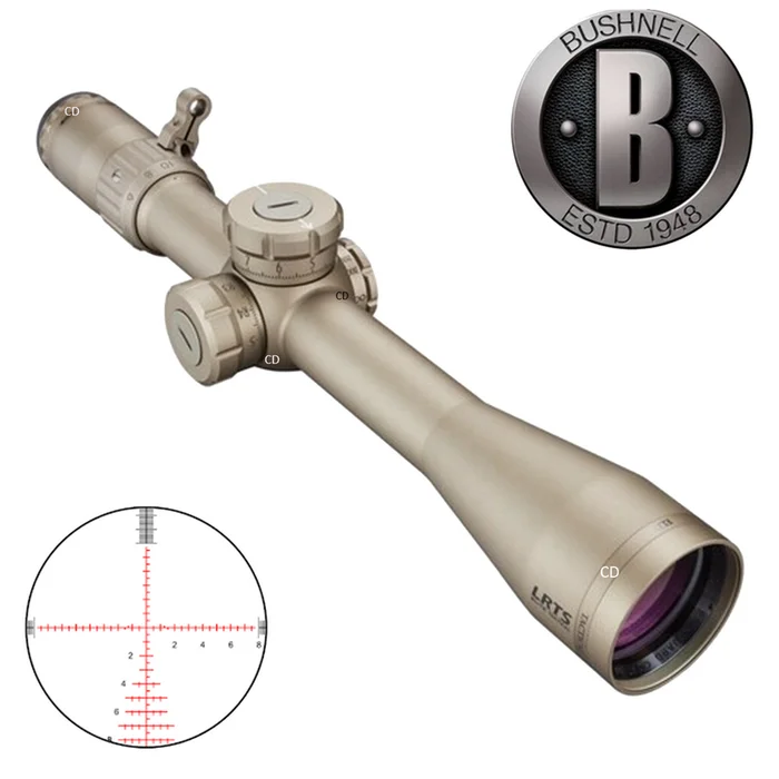 LUNETTE BUSHNELL ELITE TACTICAL LRTS 4.5-18X44 FDE FFP RETICULE G3