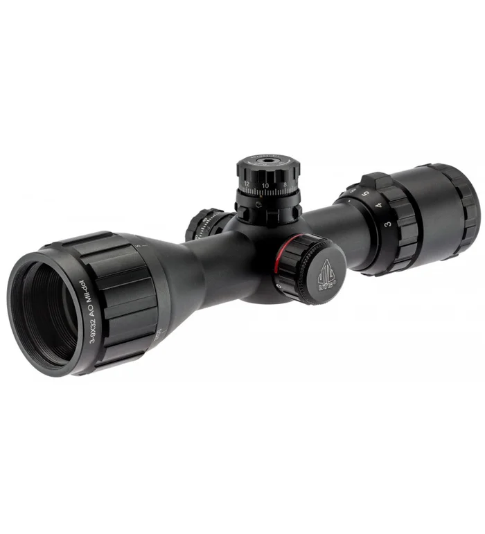 Lunette de tir Mildot illuminée 3-9 x 32 mm – Rouge/verte