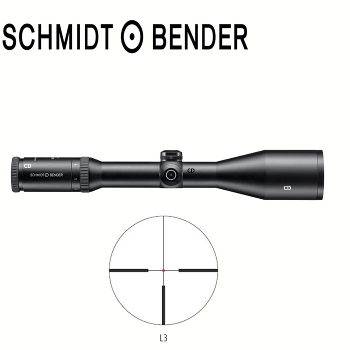 Lunette De Visée Schmidt&Bender Klassik LM 2-12×56 Réticule L3