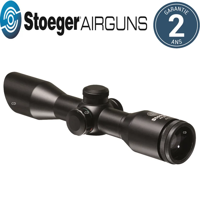 Lunette Stoeger Airguns 4×32 Avec Supports