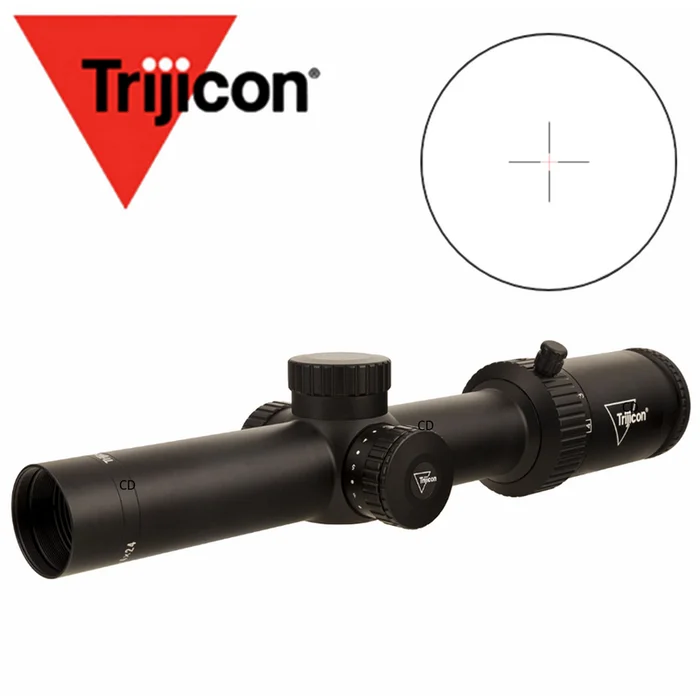 LUNETTE TRIJICON CREDO HX 1-4X24MM Standard Duplex Rouge