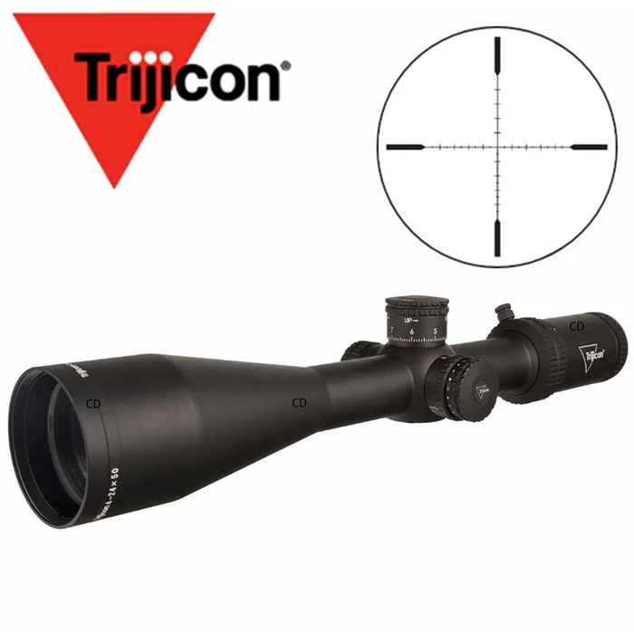 LUNETTE TRIJICON TENMILE 4-24X50MM MRAD Ranging Led Dot Rouge