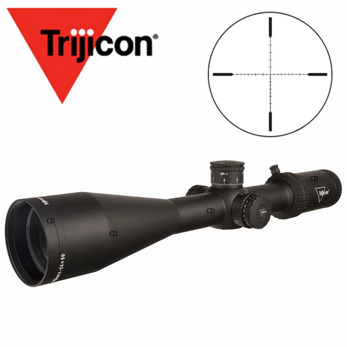 LUNETTE TRIJICON TENMILE 4-24X50MM MRAD Ranging Led Dot Vert