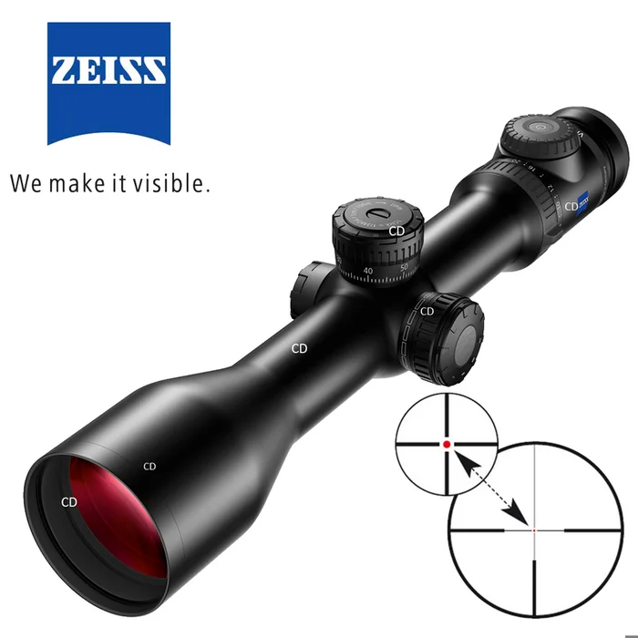 LUNETTE ZEISS VICTORY V8 2.8-20X56 T RETICULE 60 IL A RAIL ZM AVEC ASV+