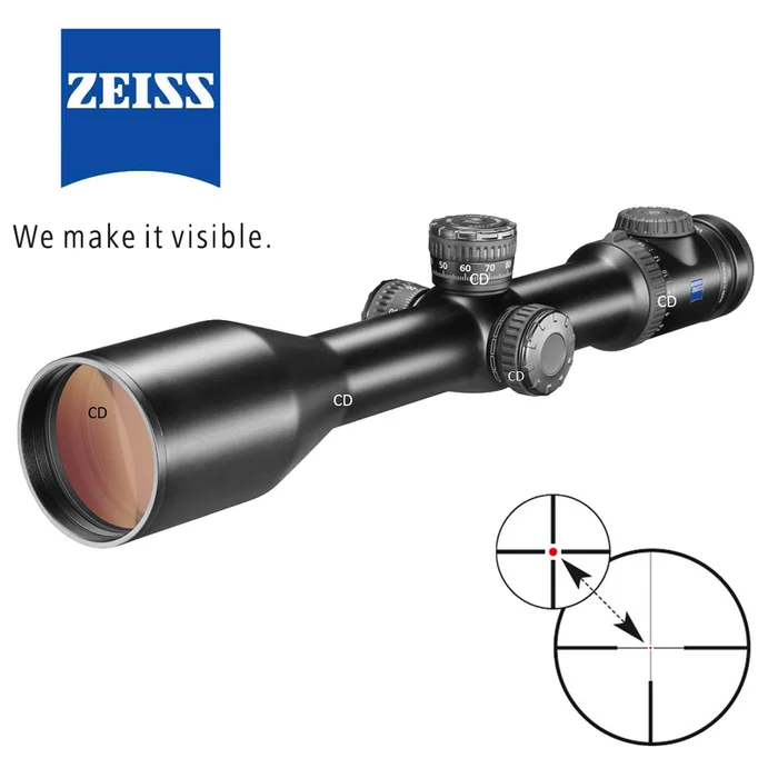 LUNETTE ZEISS VICTORY V8 4.8-35X60 T RETICULE 60 IL AVEC ASV