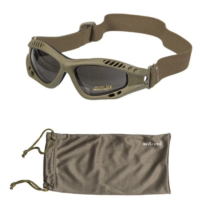 Lunettes Airsoft Commando verres teintés Mil-tec