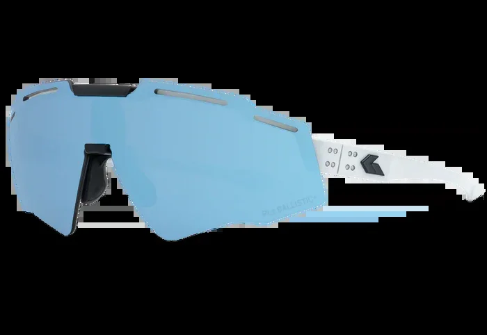 Lunettes Blastshield B2 MILSPEC Ballistic – ANSI Z87+ Miroir bleu polarisé avec antibuée