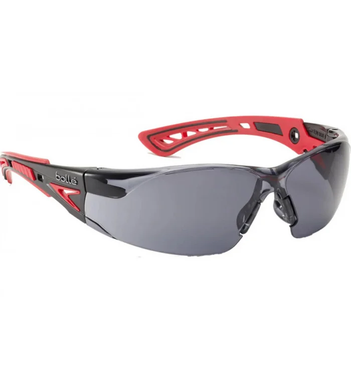 Lunettes BOLLE RUSH+ Platinum verres fumés noir