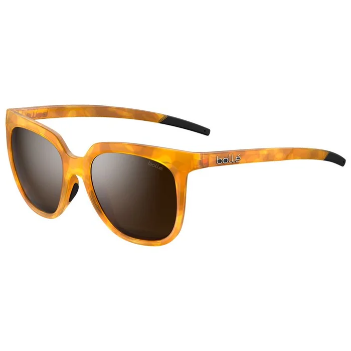 Lunettes de soleil Bollé Glory Caramel Tortoise Matte HD Polarized Brown Gun