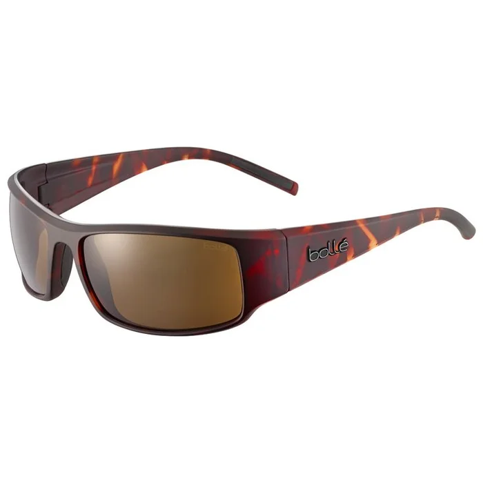 Lunettes de soleil Bollé King Tortoise Matte HD Polarized Brown