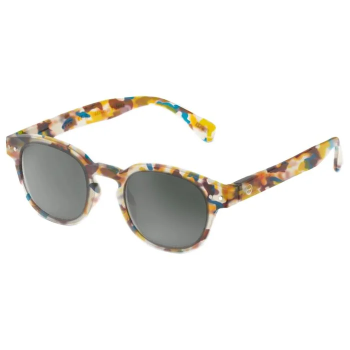 Lunettes de soleil Izipizi Sun #C Junior Blue Tortoise Soft Grey