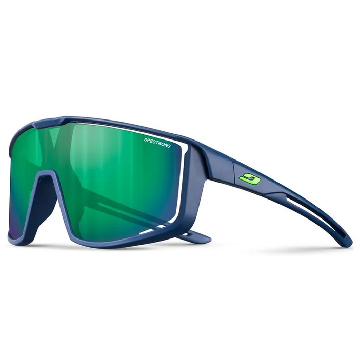 Lunettes de soleil Julbo Fury S Bleu Foncé Spectron 3 Flash Vert