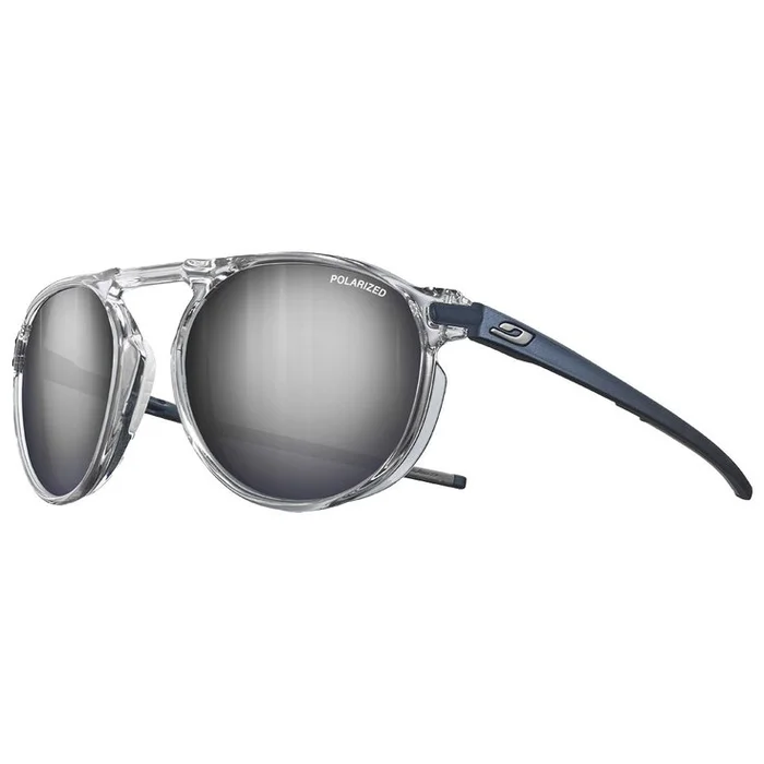 Lunettes de soleil Julbo Meta Translucide Brillant Cristal Bleu Foncé Spectron 3 Polarized
