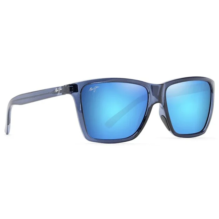 Lunettes de soleil Maui Jim Cruzem Dark Translucent Blue Blue Hawaii