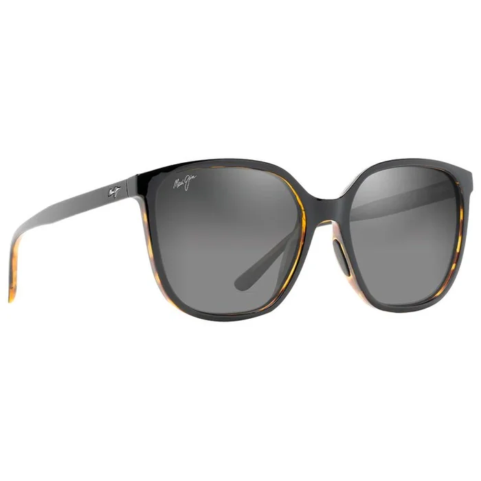 Lunettes de soleil Maui Jim Good Fun Noir Tortue Neutral Grey Mineral Superthin