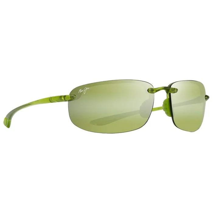 Lunettes de soleil Maui Jim Hookipa Shiny Transparent Light Green Maui Ht MauiPure